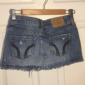 Denim skirt size 0